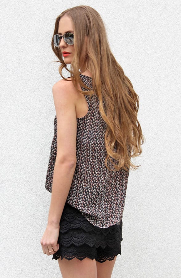 Leaves Top Black – shoparchief, foto 5