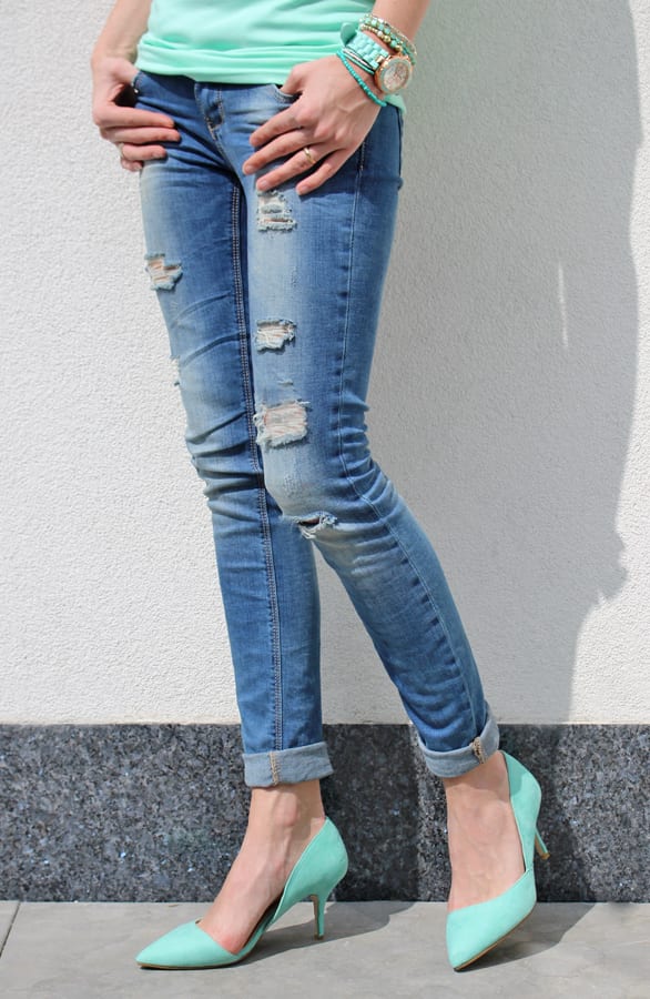 Fancy Heels Mint – shoparchief, foto 3