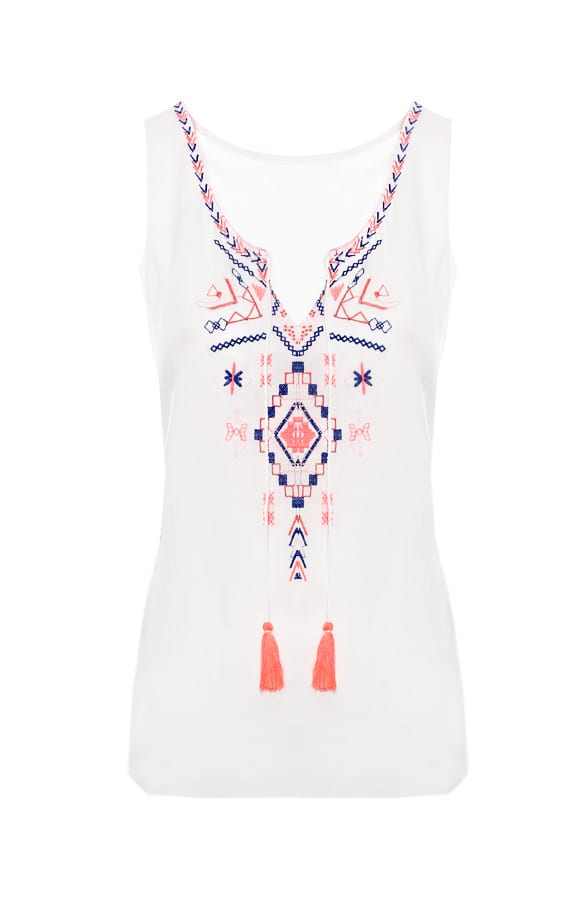 Ibiza Print Neon Top – shoparchief, foto 1