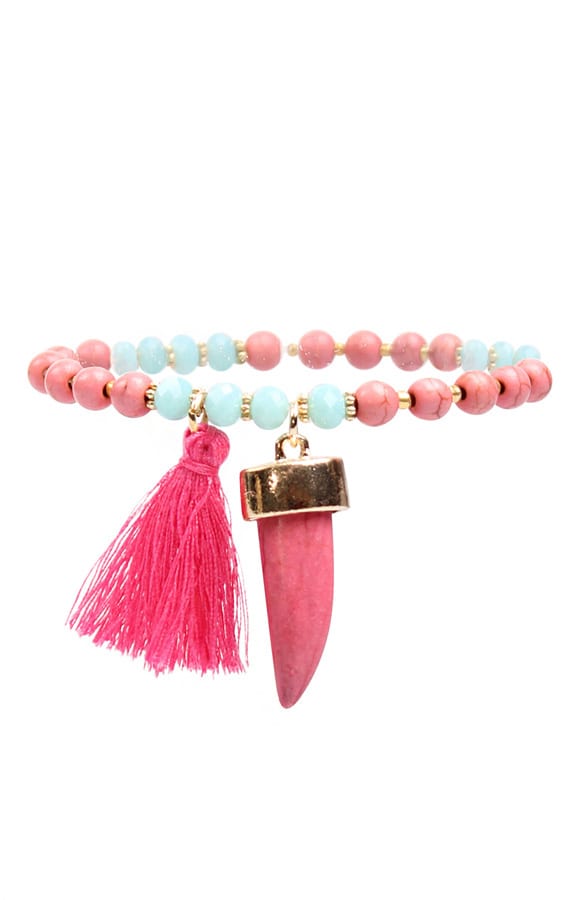 Beach Vibes Bracelet Pink – shoparchief, foto 1