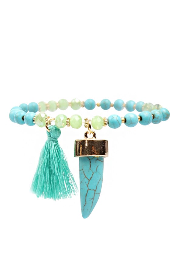 Beach Vibes Bracelet Turquoise – shoparchief, foto 1