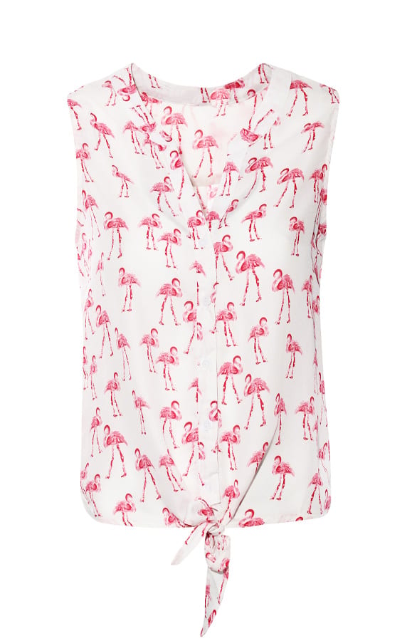 Flamingo Pink Top – shoparchief, foto 1