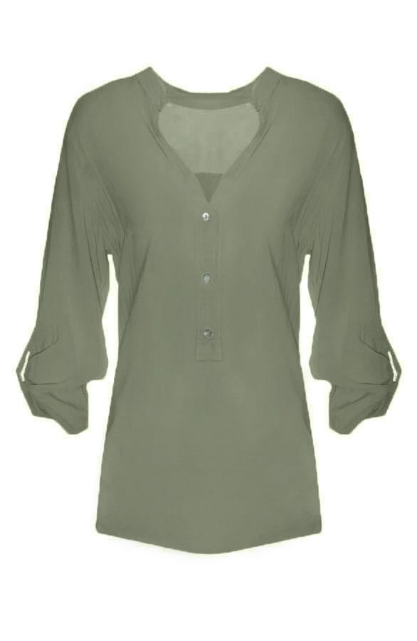 Ibiza Blouse Army – shoparchief, foto 1