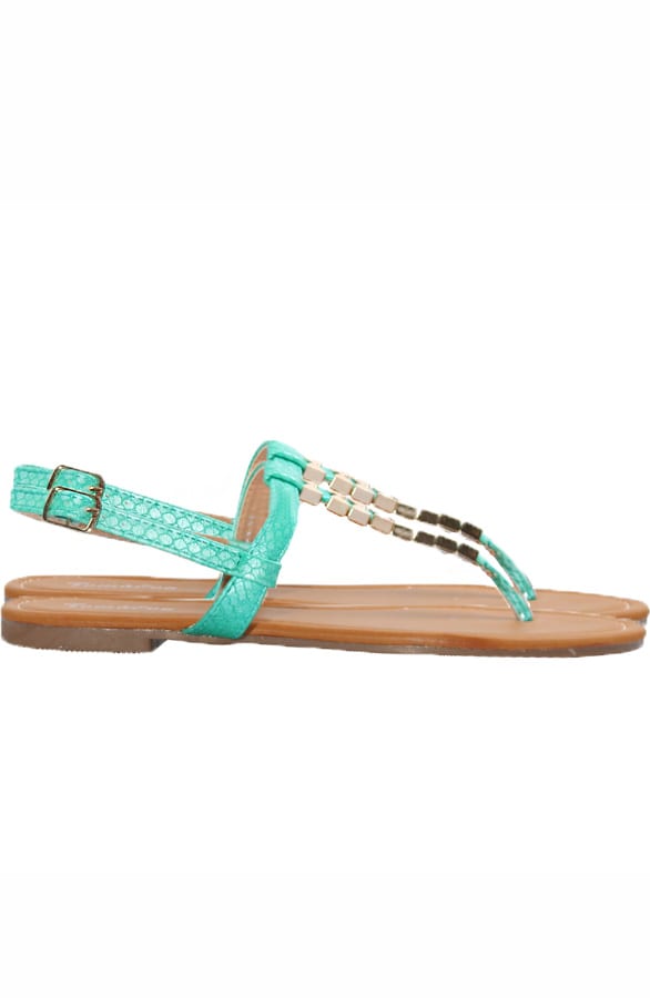 Metal Sandal Mint – shoparchief, foto 1