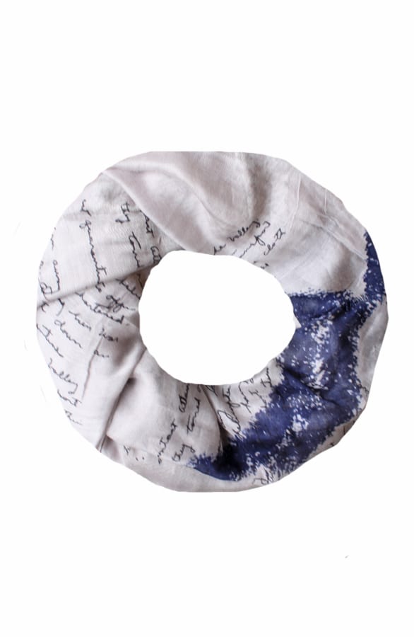 Notes Sjaal Earth Blue – shoparchief, foto 1
