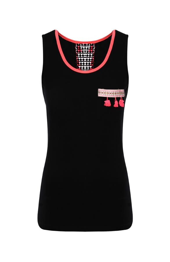 Tassel Top Neon Black – shoparchief, foto 1