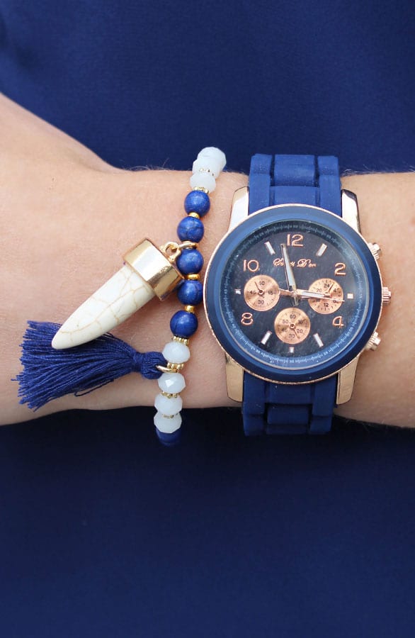 Beach Vibes Bracelet Blue – shoparchief, foto 2