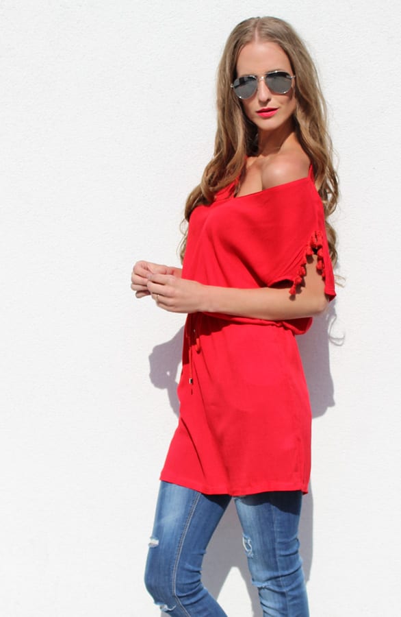 Monaco Tuniek Red – shoparchief, foto 4