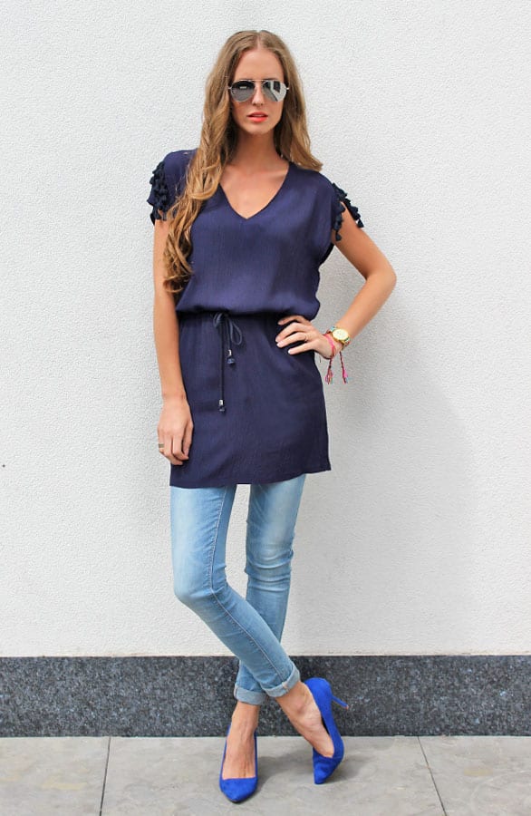 Monaco Tuniek Navy – shoparchief, foto 4