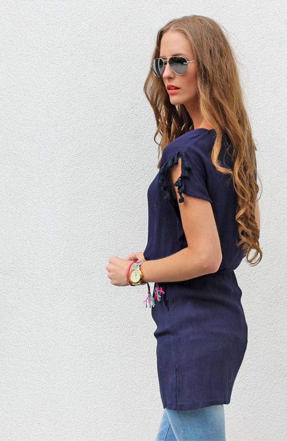 Monaco Tuniek Navy – shoparchief, foto 5