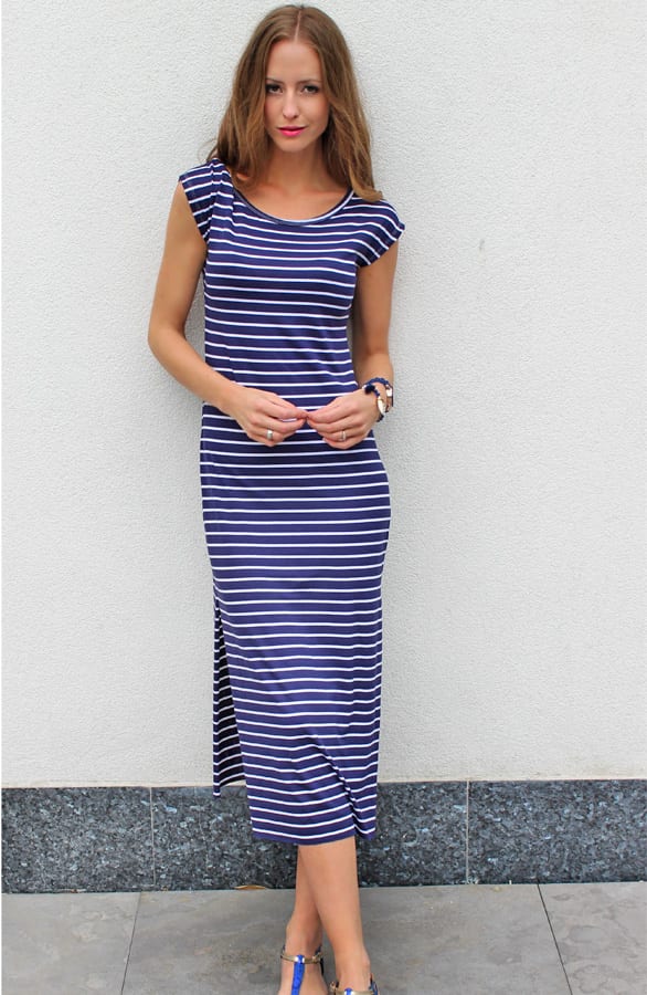 Striped Maxi Dress – shoparchief, foto 4