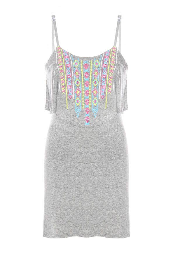Aztec Neon Dress Grey – shoparchief, foto 1