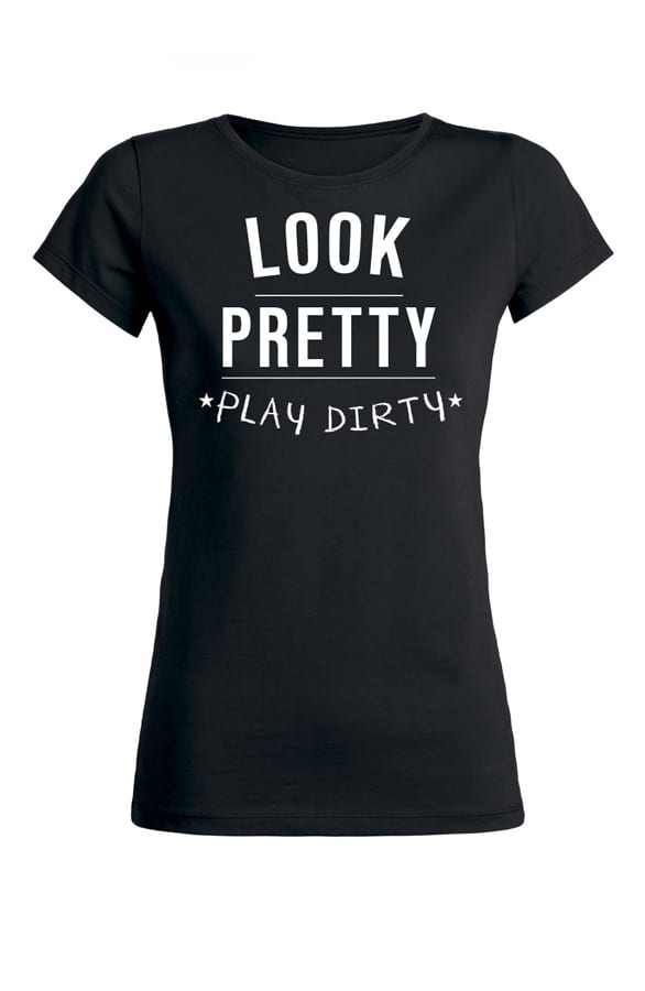 It Shirt Look Pretty Play Dirty – shoparchief, foto 1