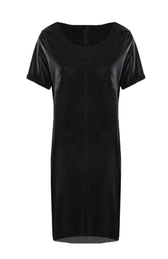 Leather Dress Black – shoparchief, foto 1