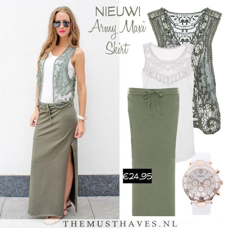 Maxi Skirt met Split