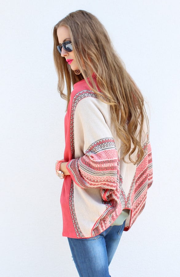 Bohemian Cardigan Terracotta – shoparchief, foto 2