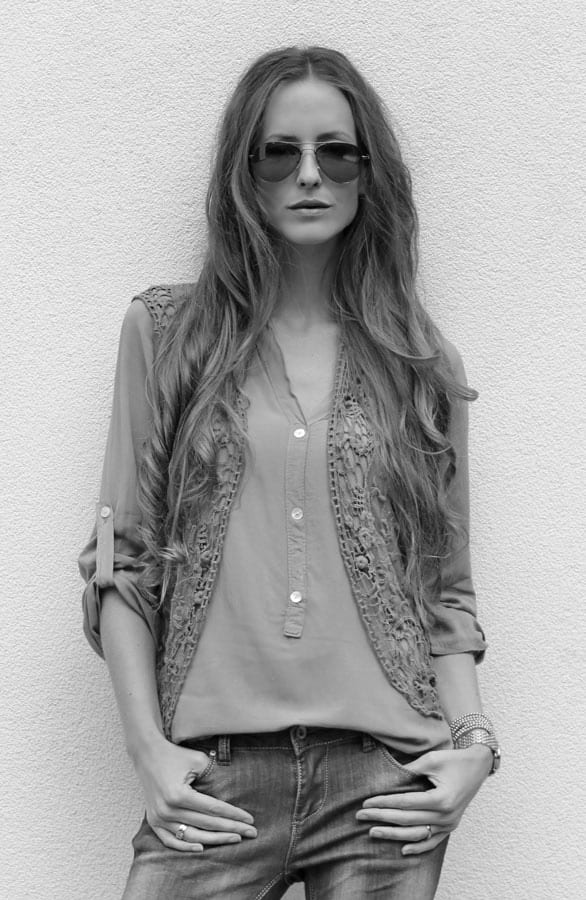 Lace Gilet Coral – shoparchief, foto 4