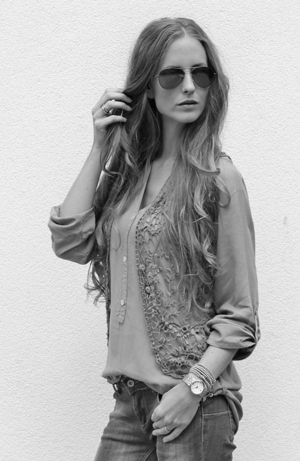 Lace Gilet Coral – shoparchief, foto 5