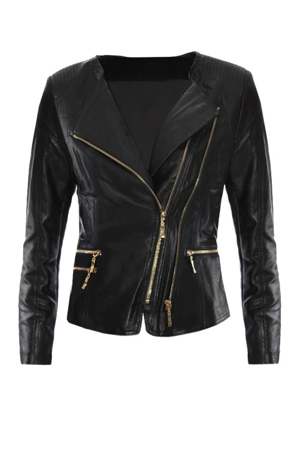 Biker Jacket Black – shoparchief, foto 1
