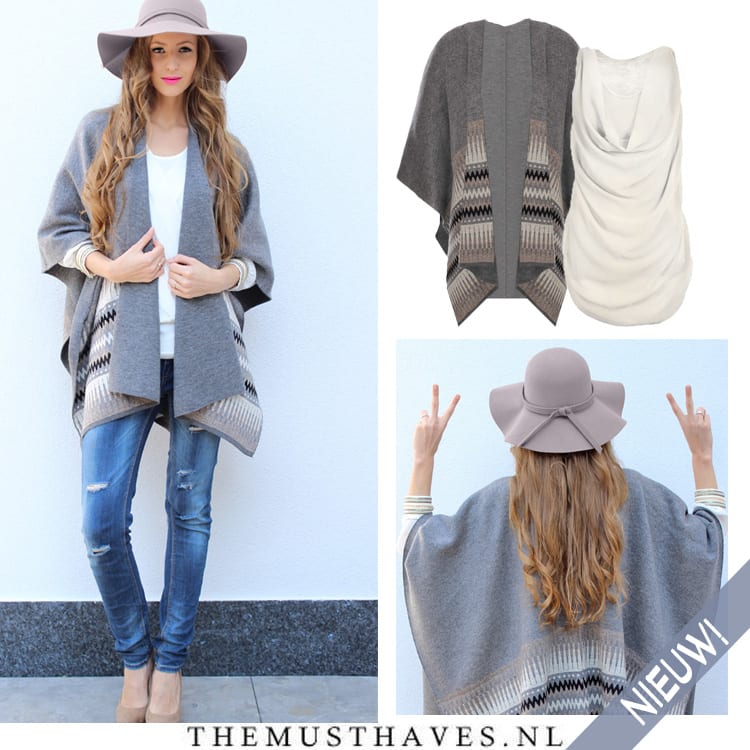 Gehaakte Poncho