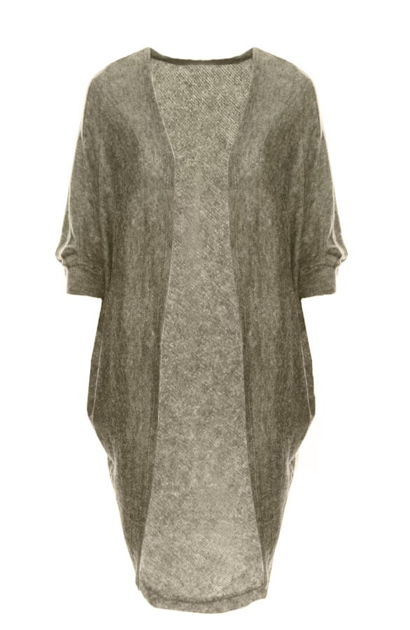 Oversized Cardigan Army – shoparchief, foto 1