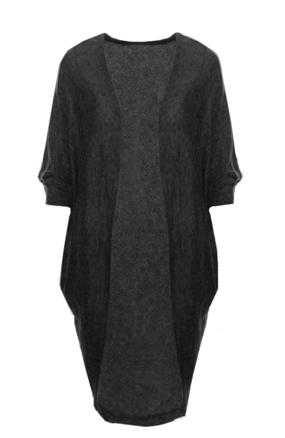 Oversized Cardigan Black – shoparchief, foto 1
