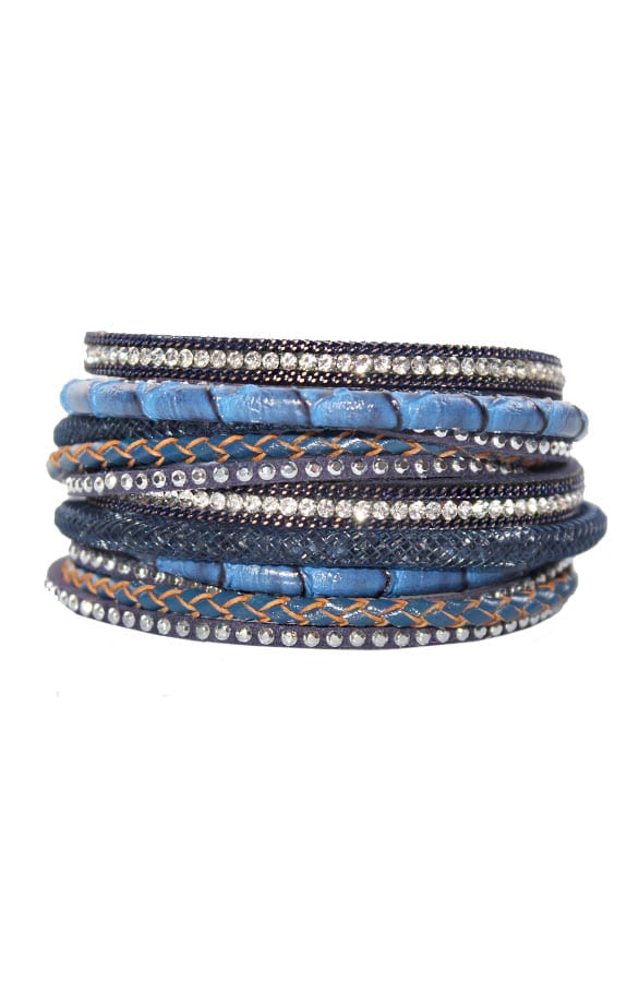 Wrap Me Bracelet Blue – shoparchief, foto 1
