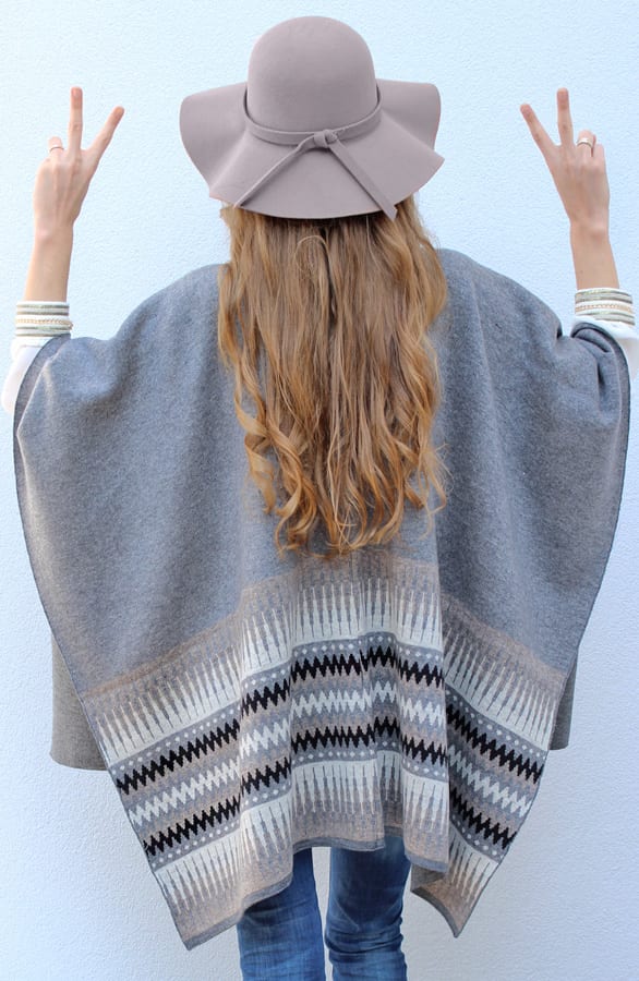 Aztec Poncho Luxury – shoparchief, foto 5