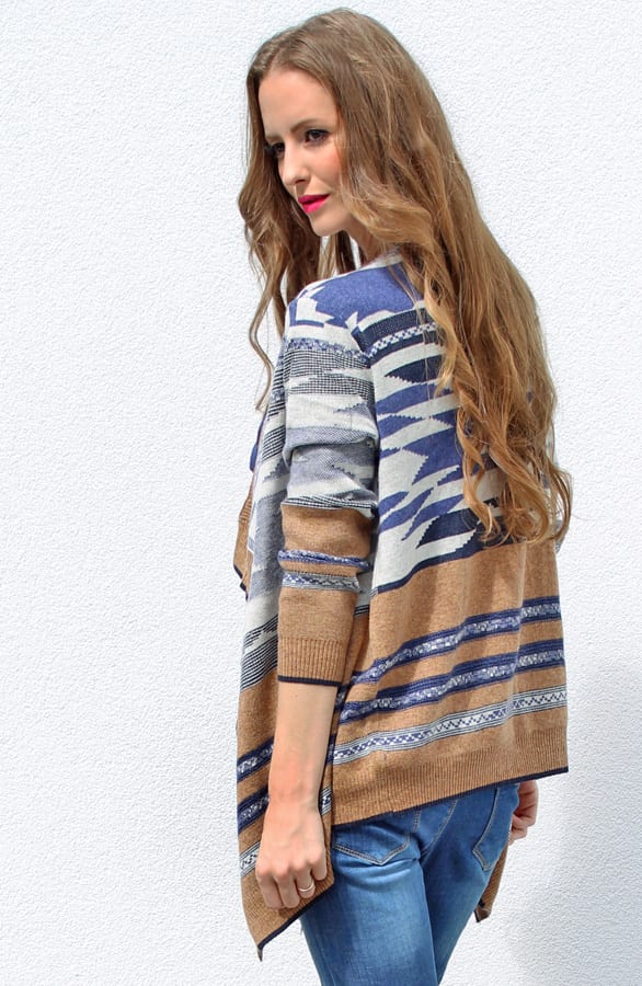 Autumn Cardigan 2.0 Blue – shoparchief, foto 2