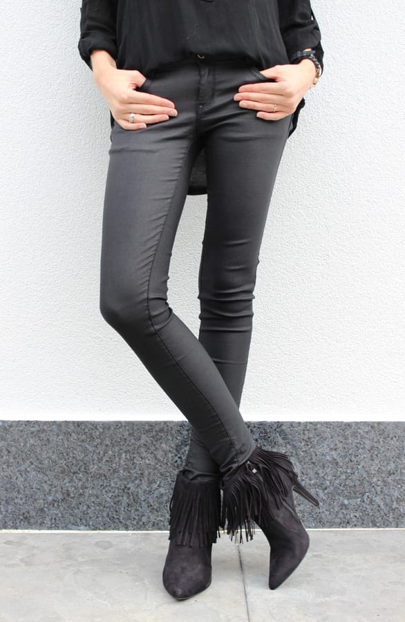 Fringe Booties Black – shoparchief, foto 5