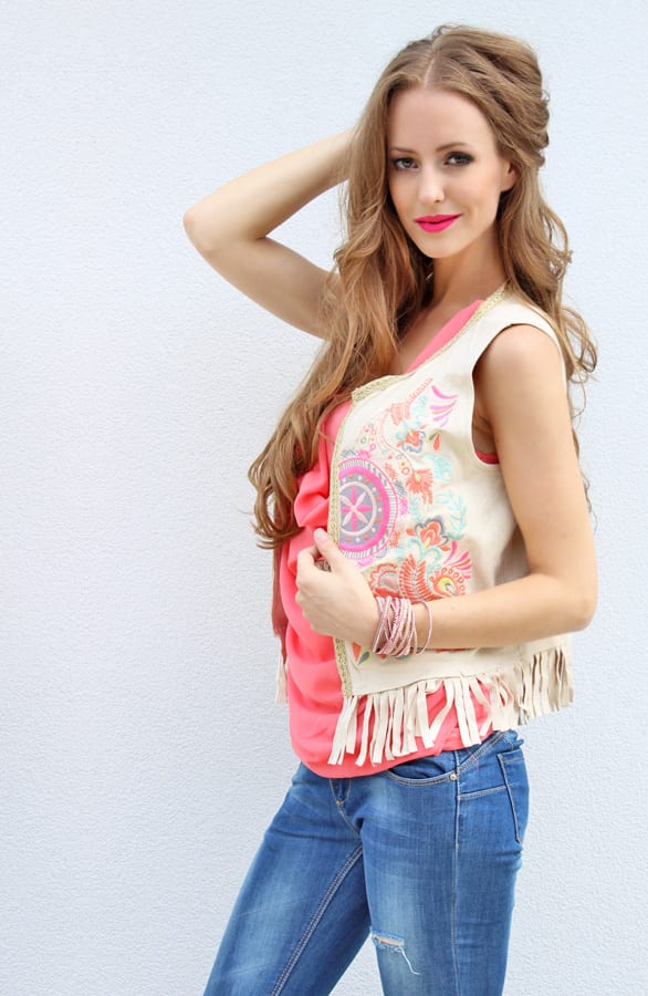 Wrap Me Bracelet Pink – shoparchief, foto 4