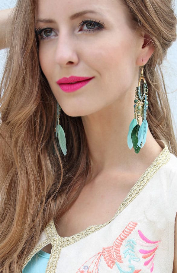 Ibiza Dream Green Oorbellen – shoparchief, foto 3