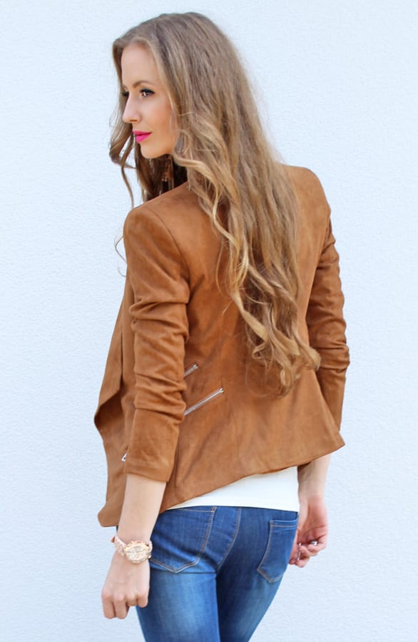 Most Wanted Blazer Suede Cognac – shoparchief, foto 3