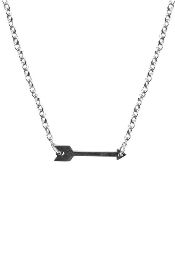 Arrow Necklace Silver – shoparchief, foto 1