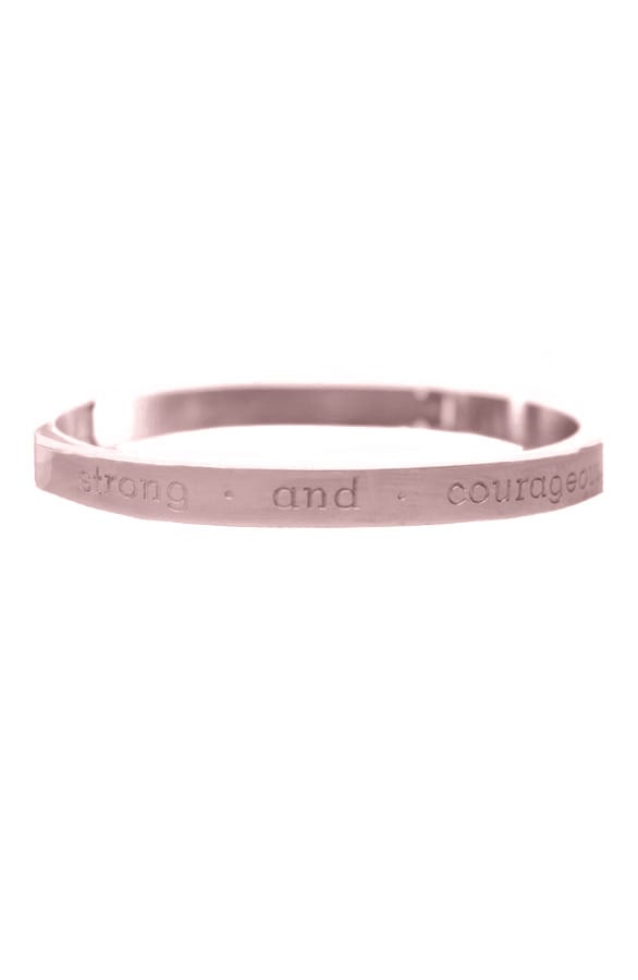 Be Strong And Courageous Rose – shoparchief, foto 1