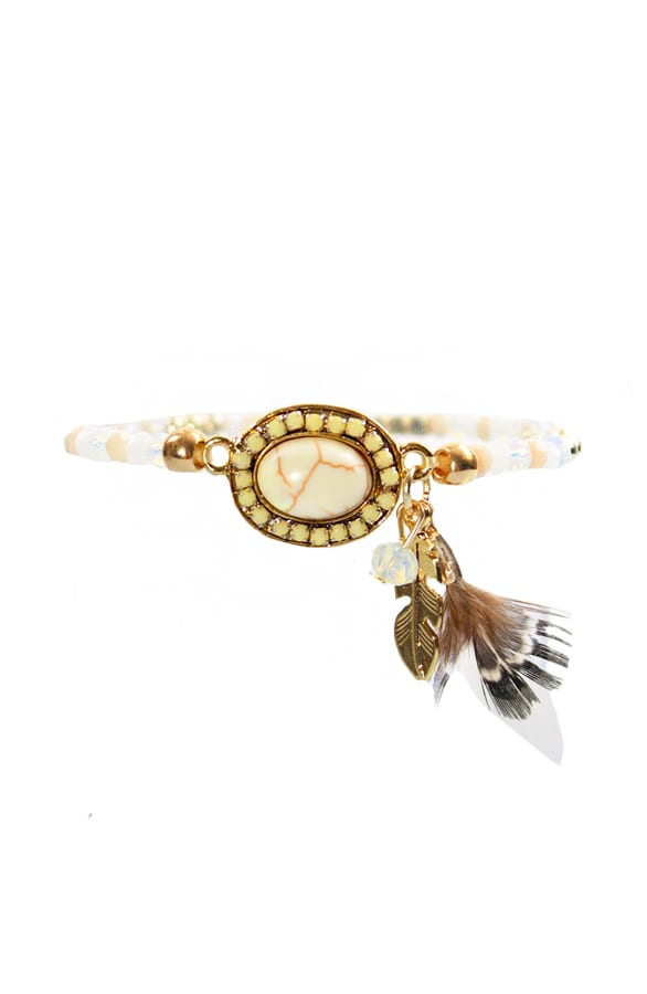 Bohemian Bracelet Beige – shoparchief, foto 1