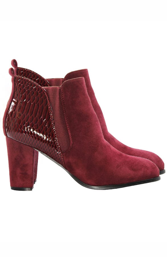 Chelsea Boots Bordeaux – shoparchief, foto 1