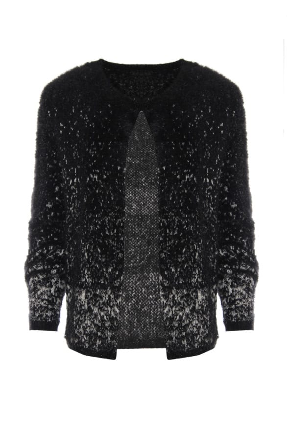 Cute Spot Cardigan Black – shoparchief, foto 1