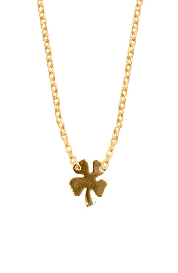Fine Necklace Clover Gold – shoparchief, foto 1