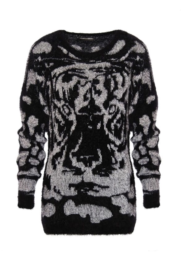 Tiger Sweater Black – shoparchief, foto 1
