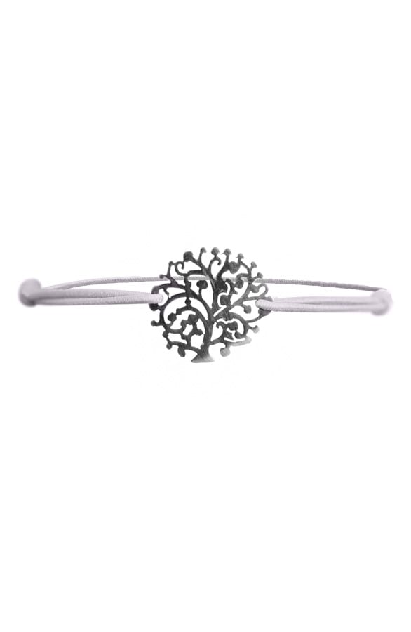 Tree Bracelet Zilver Grey – shoparchief, foto 1