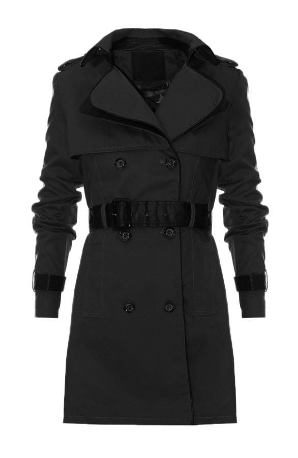 Trenchcoat Black – shoparchief, foto 1