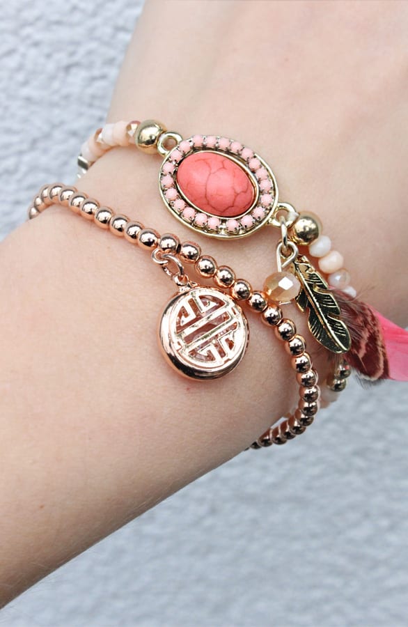 Bohemian Bracelet Blush – shoparchief, foto 3