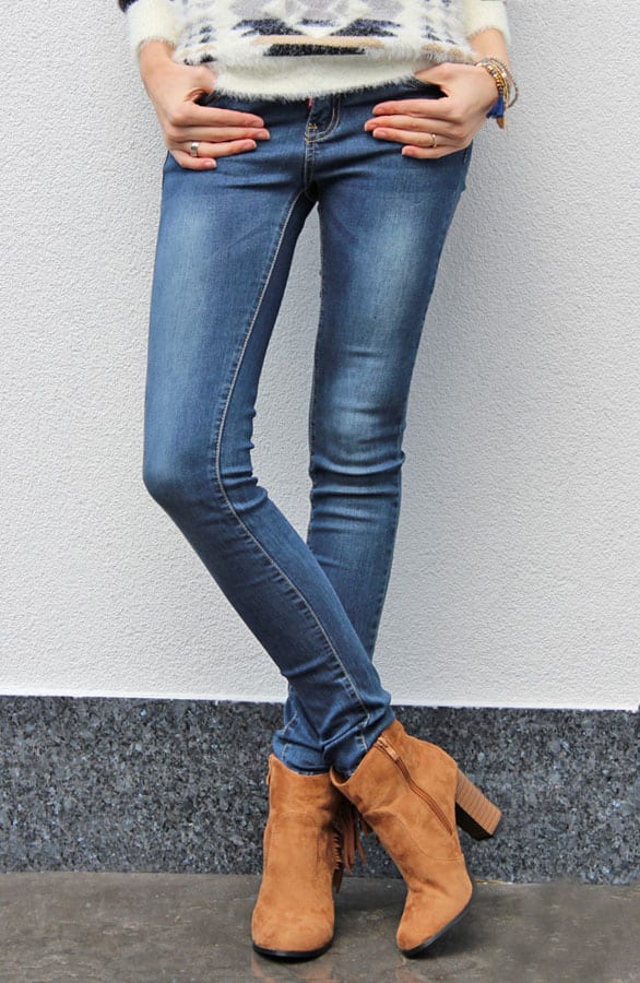 Fringes Booties Cognac 2.0 – shoparchief, foto 5