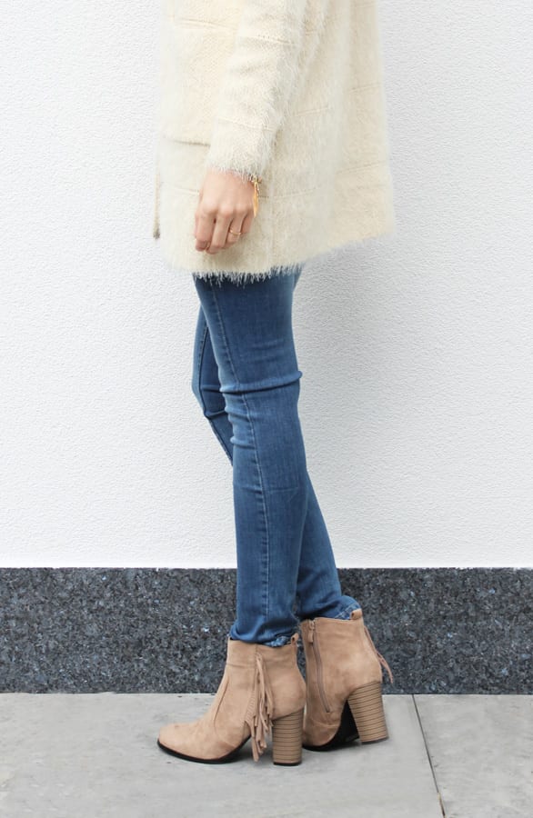 Fringe Booties Taupe 2.0 – shoparchief, foto 2