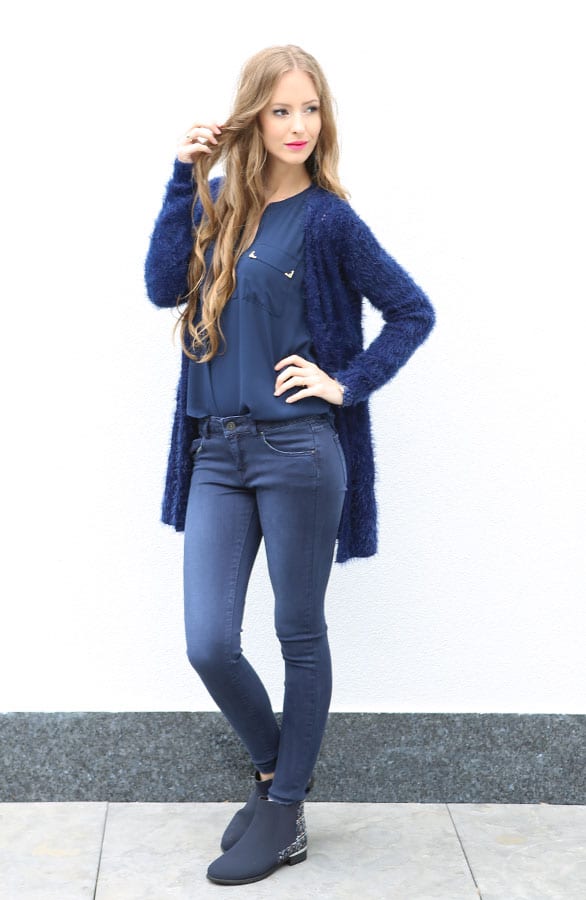 Skinny Jeans Dark Blue – shoparchief, foto 4