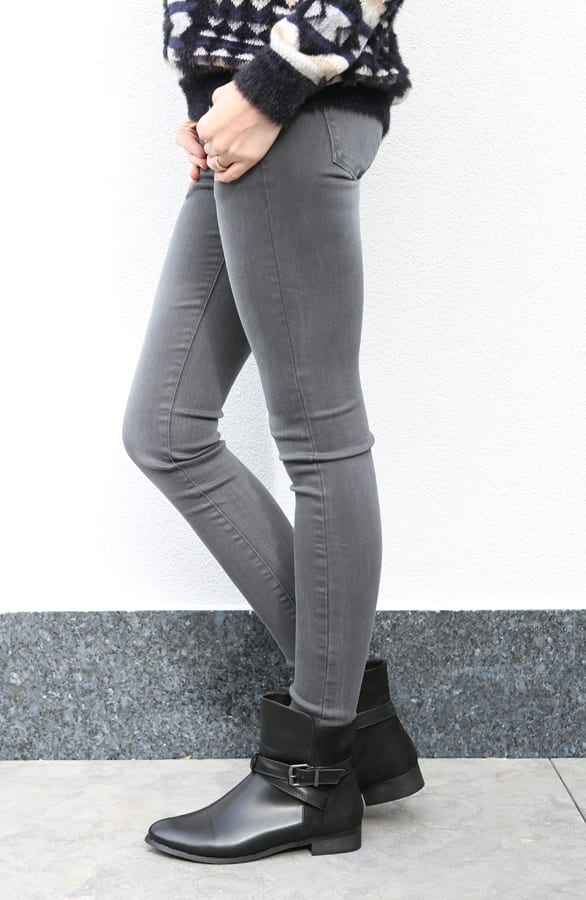 Skinny Jeans Dark Grey – shoparchief, foto 3