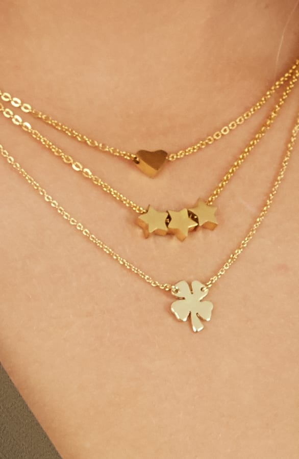 Hart Necklace Gold – shoparchief, foto 3