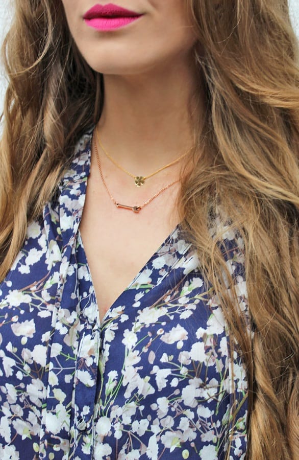 Fine Necklace Clover Gold – shoparchief, foto 3