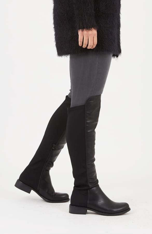 Overknee Laarzen Zwart – shoparchief, foto 4